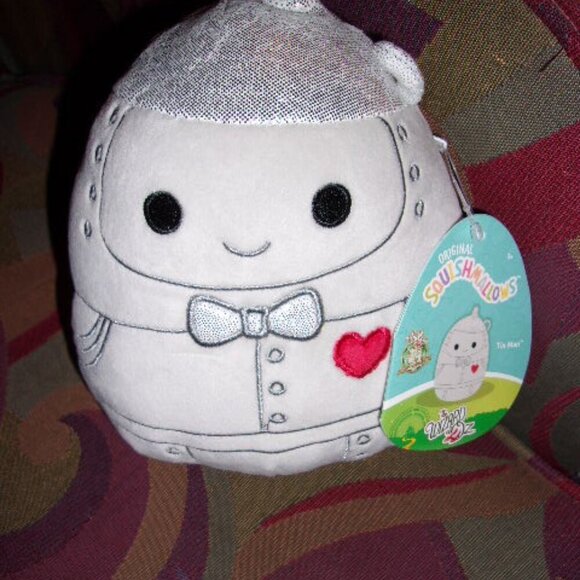 Wizard Of Oz Tin Man 6.5"  Squishmallow New - Picture 2 of 2